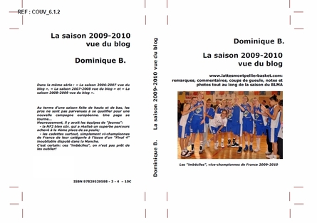 Et voilà, c'est parti pour les 347 pages, version 2009-2010!