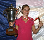 Virginie en bleu, version championne d'Europe (photo www.basketfrance.com)