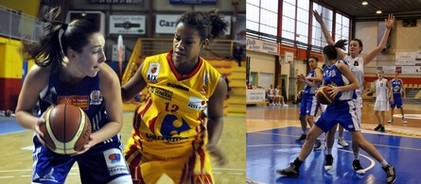 Melles ROCHE (NF2) et TOULORGE (cadettes) à l'oeuvre ce week-end avec leurs équipes respectives!