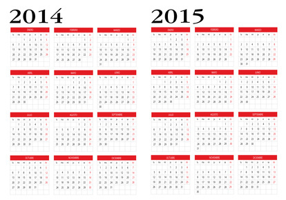 2014-2015: le calendrier du Centre de Formation