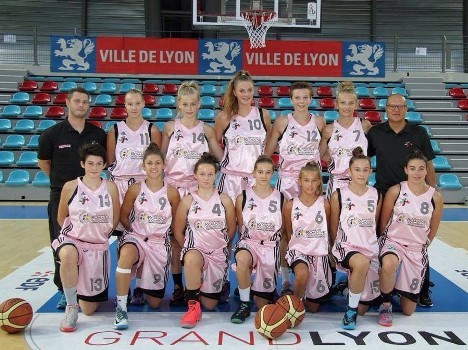 Bravo aux vainqueurs! (photo Lyon Basket)