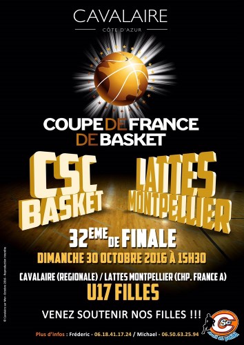 U17 Coupe de France, Michael JULIEN (Cavalaire) : "J'espère voir notre salle bien remplie."