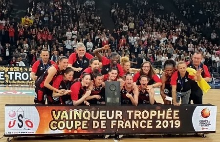 Orthez, vainqueur de Voiron en finale de la Coupe de France 2019