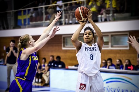 Daphné GNAGO en peine bourre ce soir (photo fiba.europe) Daphné GNAGO en peine bourre ce soir (photo fiba.europe)