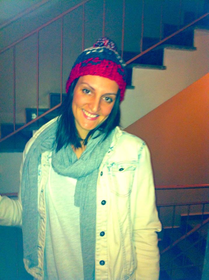 Ana et son beau bonnet turc à Istanbul (Photo personnelle)