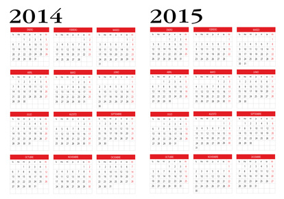 2014-2015: le calendrier du Centre de Formation