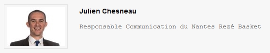 Julien CHESNEAU (Nantes Rezé Basket): "Investir sur l'humain est important"