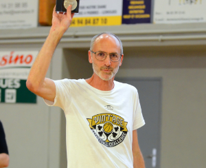 Bruno SERVOLLE, ici lors du protocole final