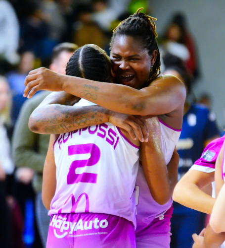 Isabelle YACOUBOU et Marie-Paule FOPPOSSI peuvent tomber dans les bras l'une de l'autre : direction la 1/2 finale pour le TGB