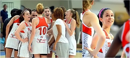 Le groupe lyonnais victorieux et le sourire de Coline FRANCHELIN Le groupe lyonnais victorieux et le sourire de Coline FRANCHELIN