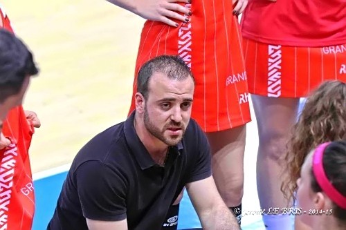 Matthias MANCA ici aux consignes (photo J. LE BRIS)