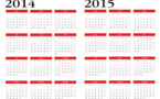 2014-2015: le calendrier du Centre de Formation