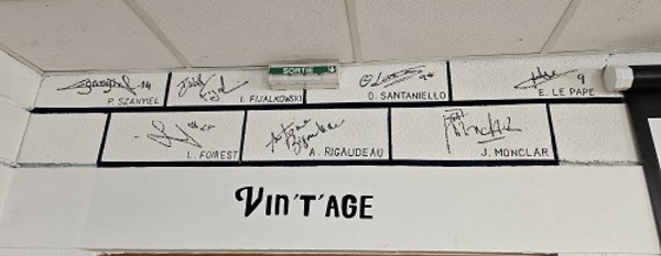 Le mur All-Star de Frontignan Basket possède désormais sa section Vin't'Age pour l'Histoire